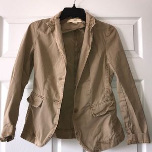Khaki J. Crew jacket.